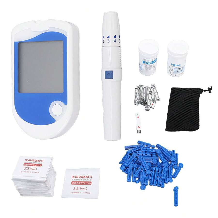 ⏳Limited Stock – 50% OFF⏳Blood Glucose Monitor Kit with Large Display – 50 Test Strips